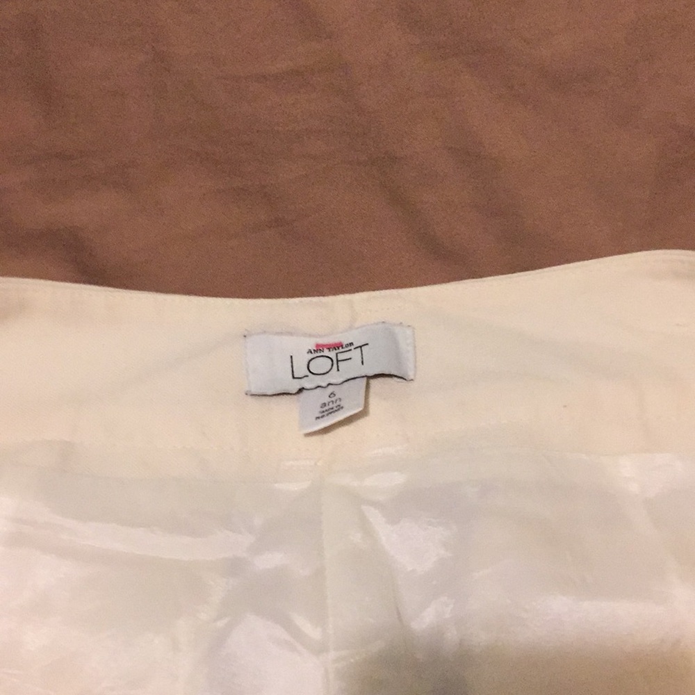Beige  LOFT dress pants